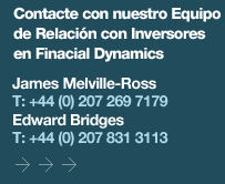 Relación con Inversores - Formulario de contacto