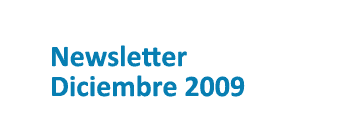 Newsletter Diciembre 2009
